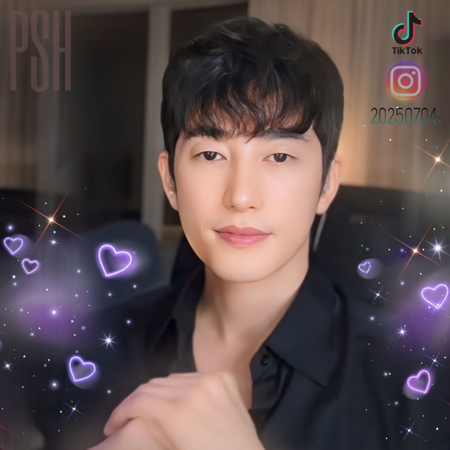Behind-the-scenes cut of Park Sihoo