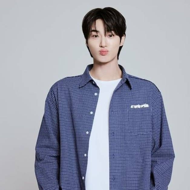 Recent activity shot of Byeon Wooseok