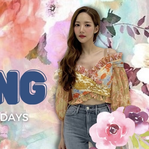 Behind-the-scenes cut of Park Minyoung