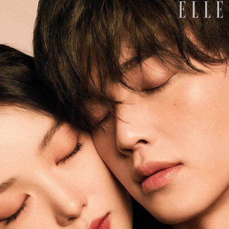 Behind-the-scenes cut of Kim Youjung