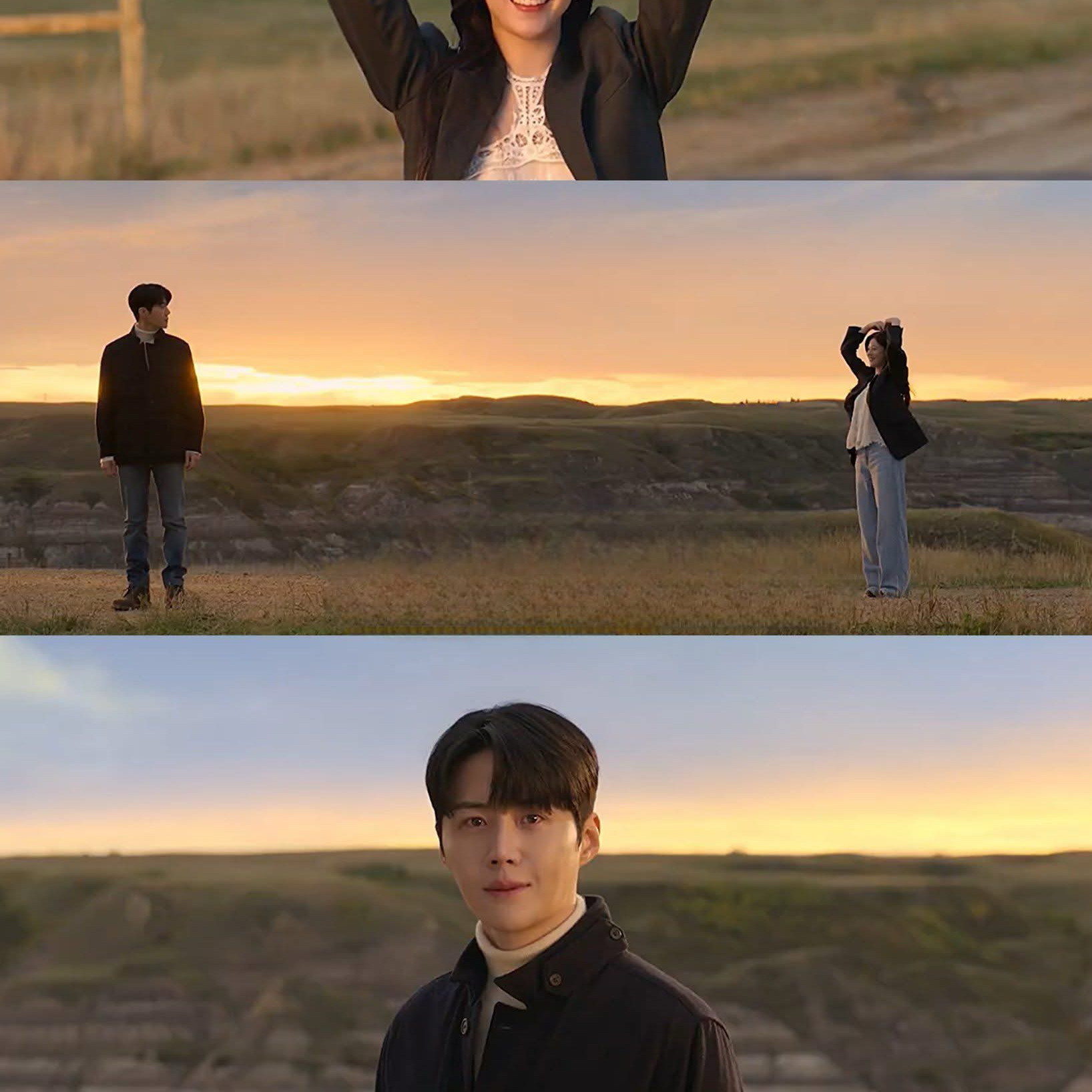 Behind-the-scenes cut of Kim Seonho