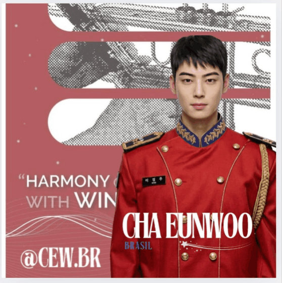 Behind-the-scenes cut of Cha Eunwoo