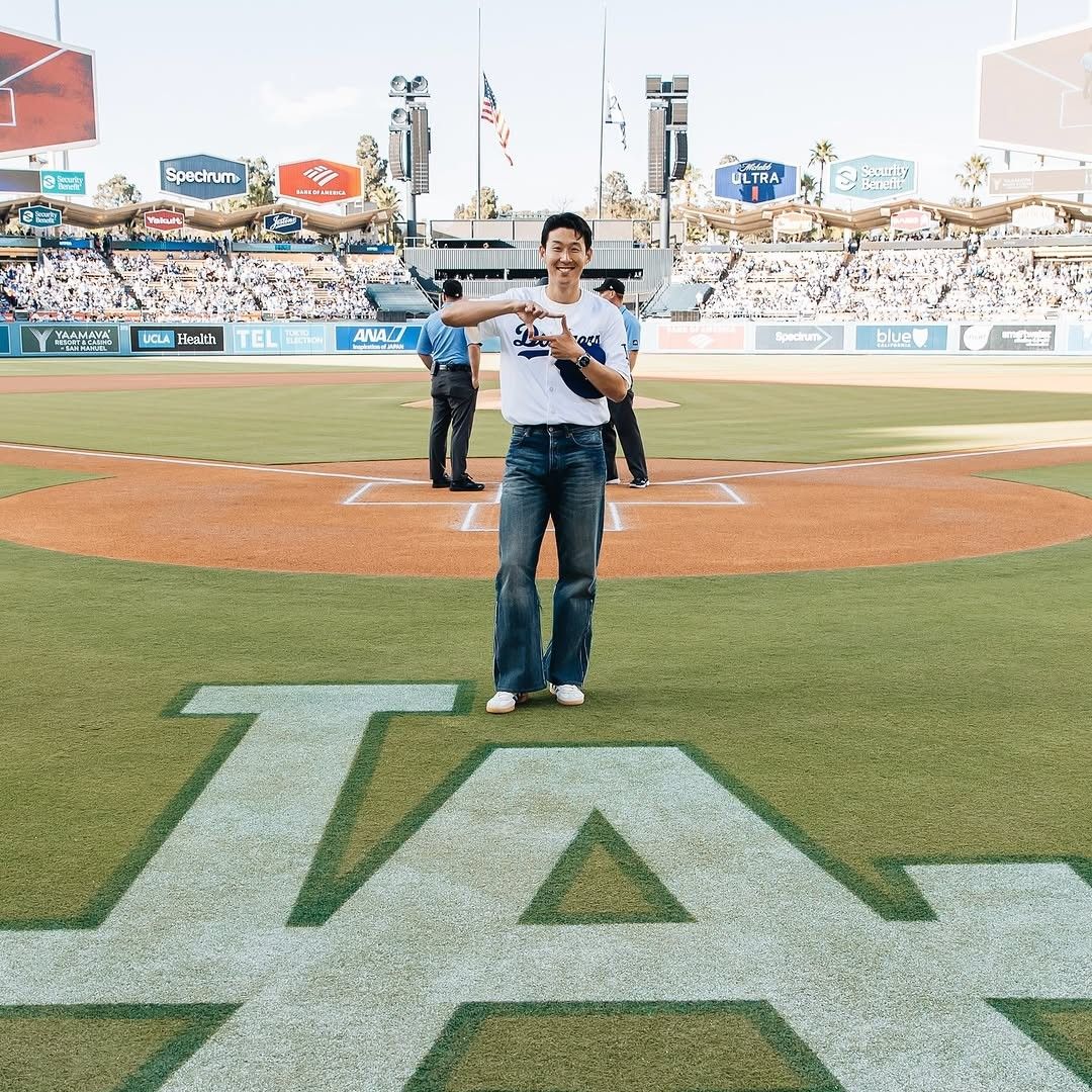 Behind-the-scenes cut of Son Heungmin