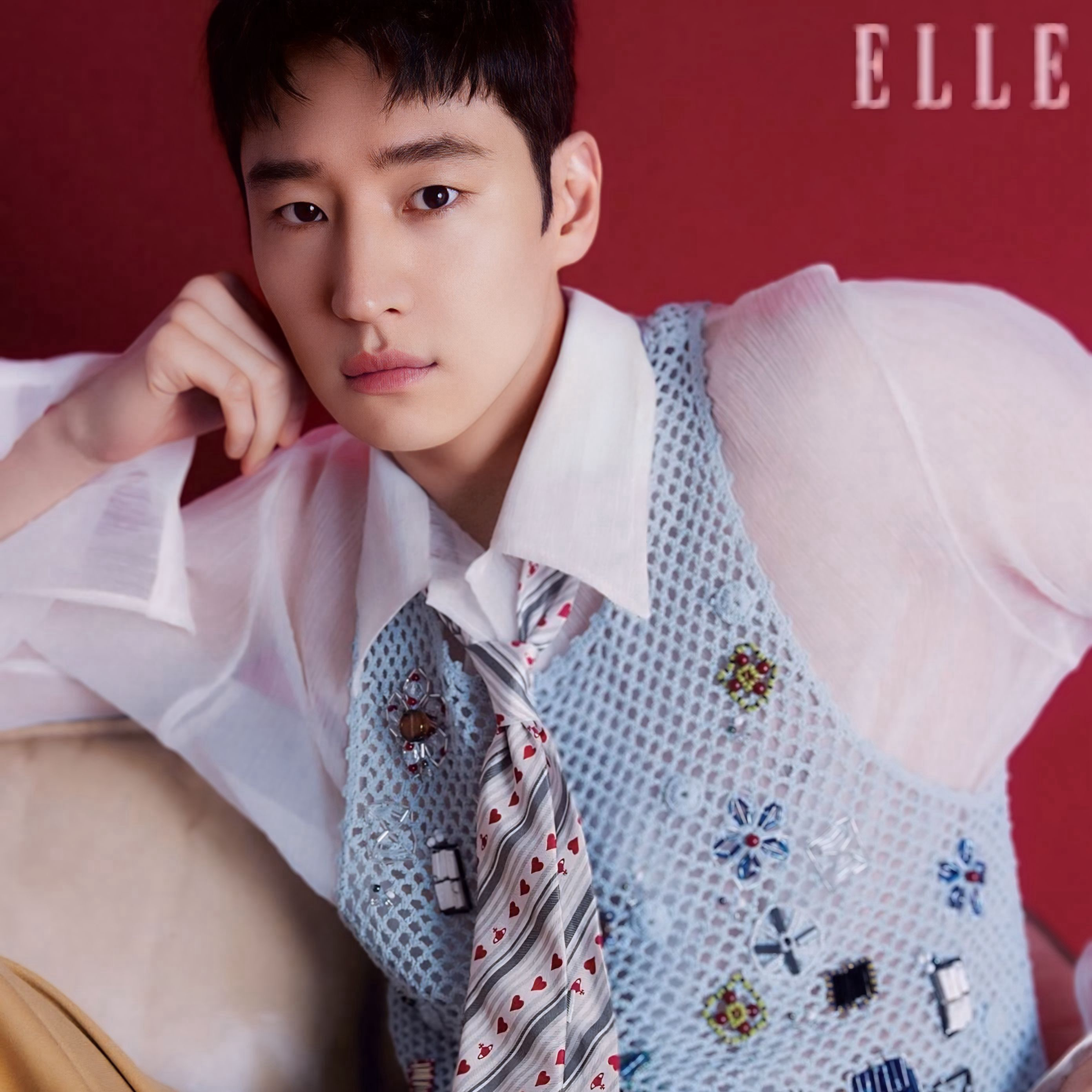 Behind-the-scenes cut of Lee Jaehoon