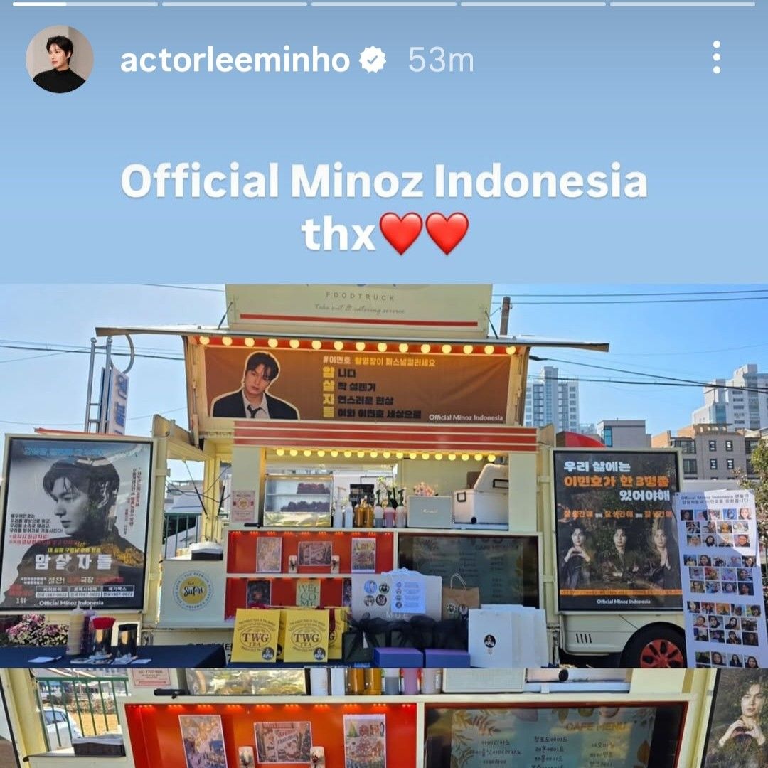 粉丝拍下的李敏镐瞬间