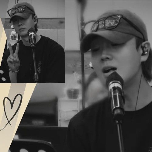 Behind-the-scenes cut of Song Minjun