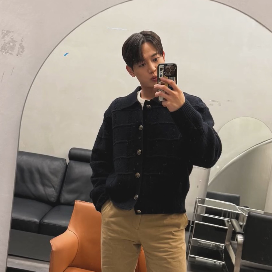 Behind-the-scenes cut of Choi Minho