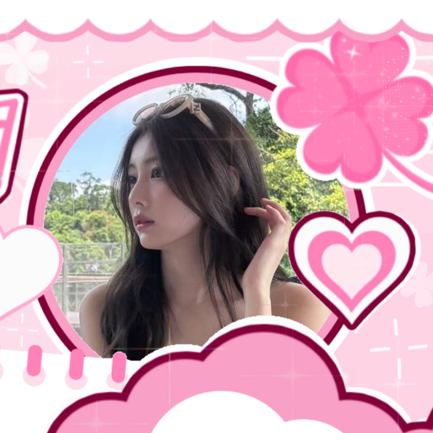 Behind-the-scenes cut of Kang Hyewon