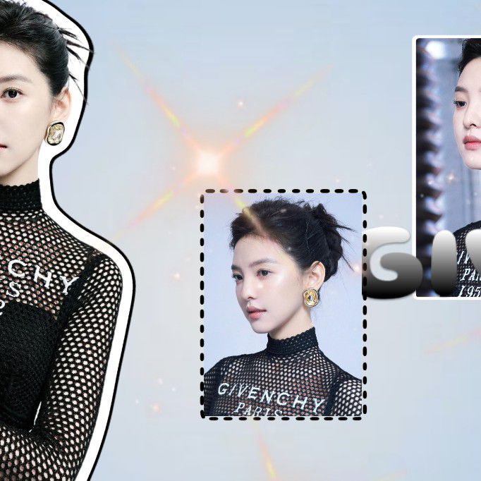 Behind-the-scenes cut of Zhang Ruonan