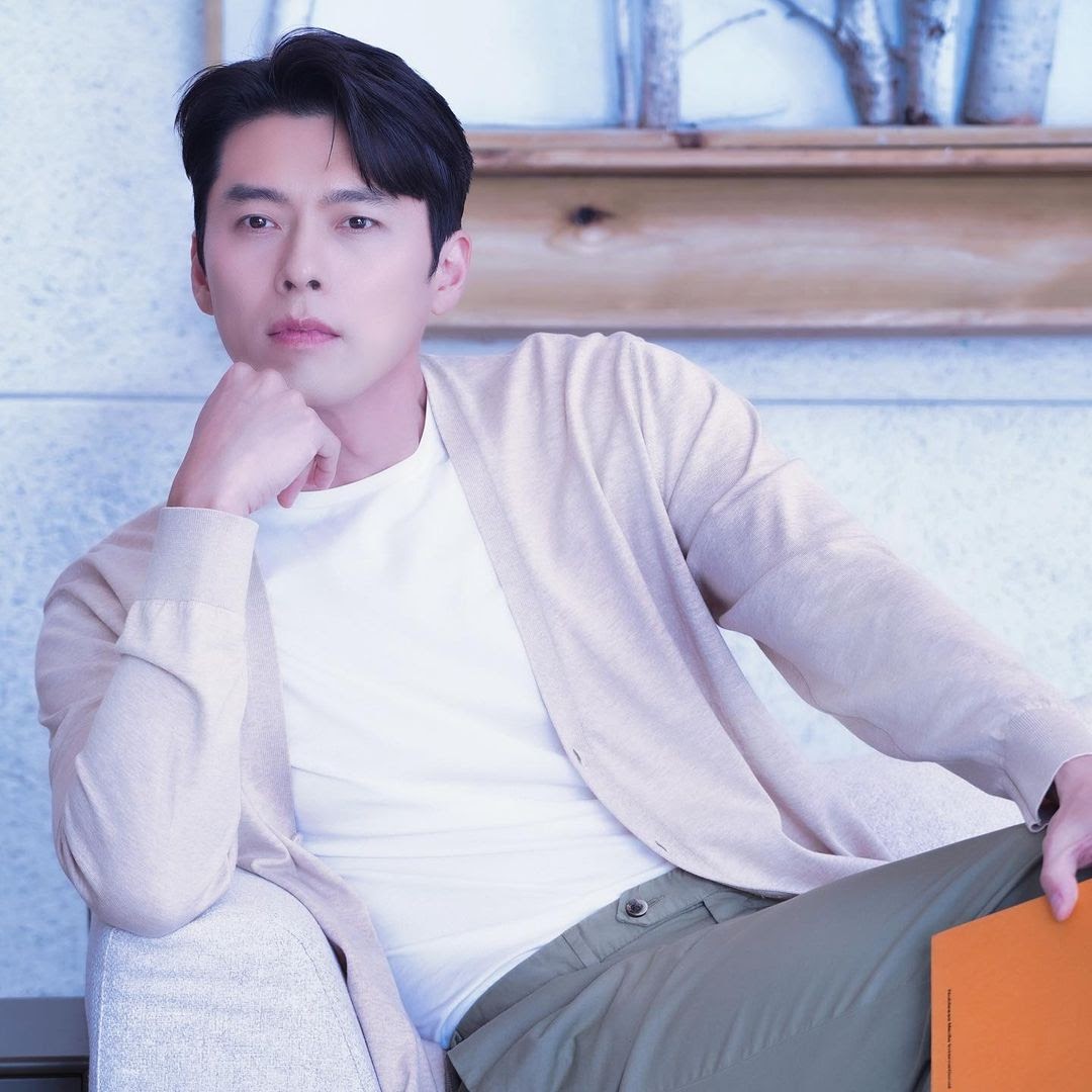 Behind-the-scenes cut of Hyun Bin