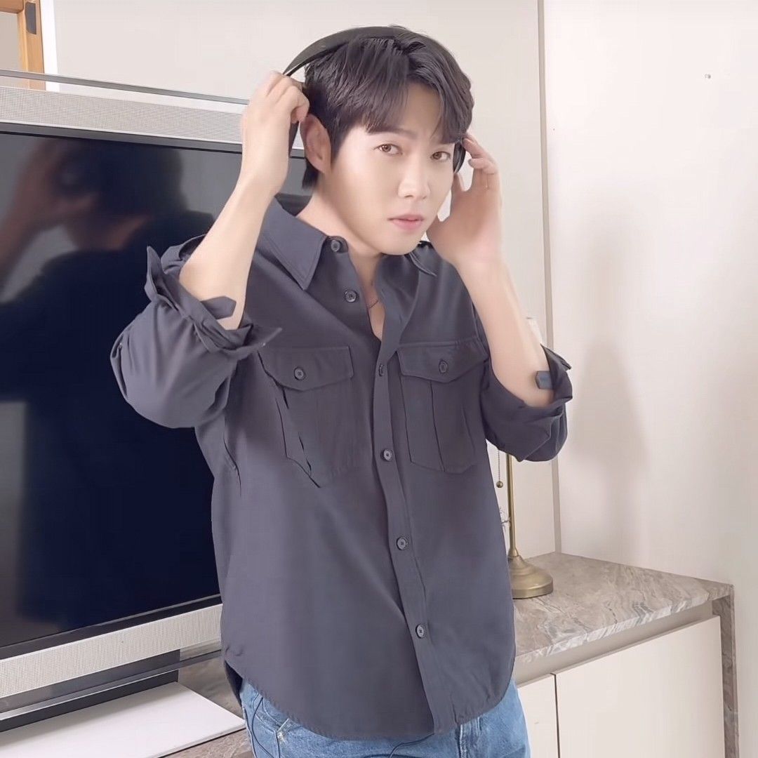 Behind-the-scenes cut of Son Taejin