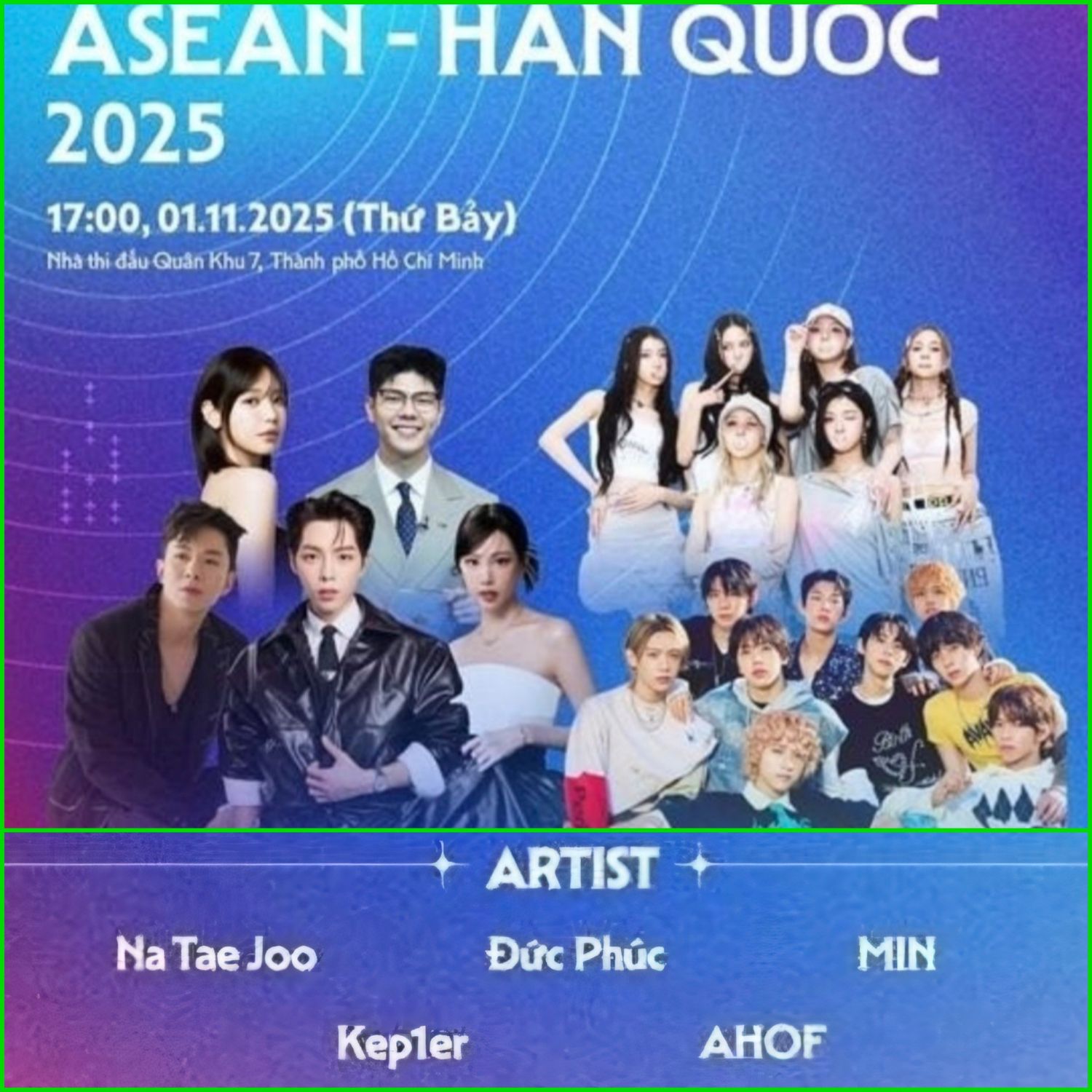 A moment captured by a fan of Na Taejoo