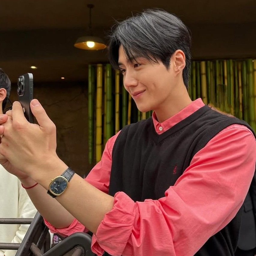 A moment captured by a fan of Kim Seonho