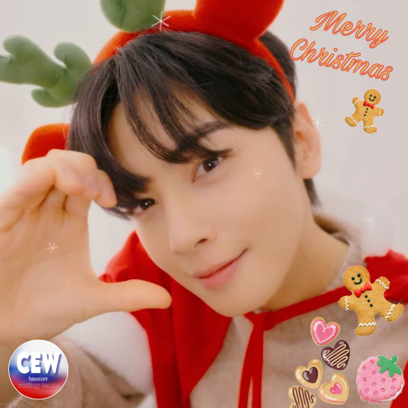 Behind-the-scenes cut of Cha Eunwoo