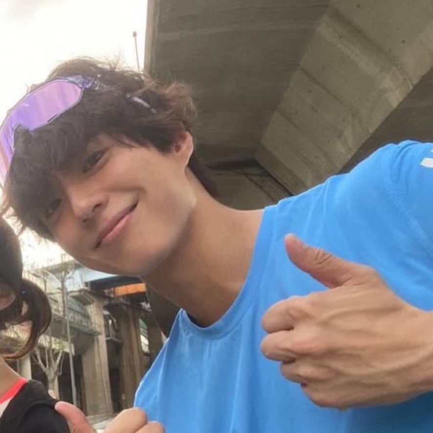 Recent activity shot of Park Bogum