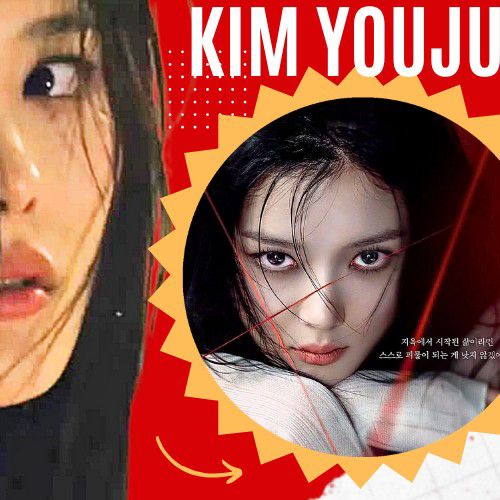 Behind-the-scenes cut of Kim Youjung