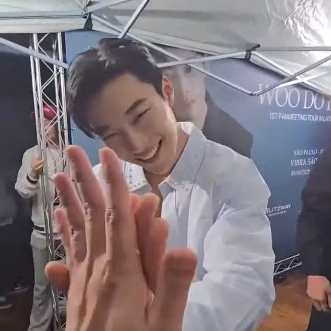 Behind-the-scenes cut of Woo Dohwan