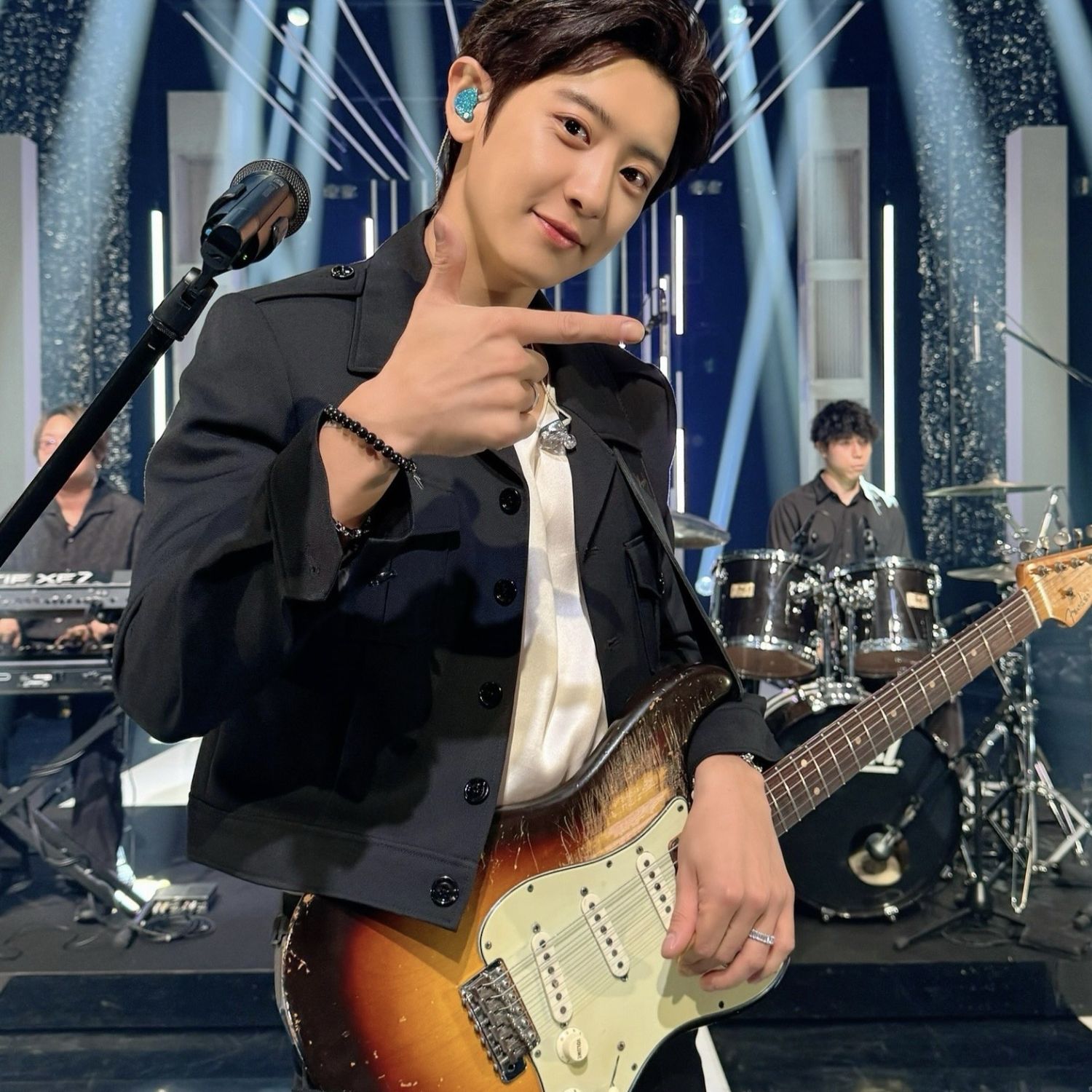 Recent activity shot of Chanyeol
