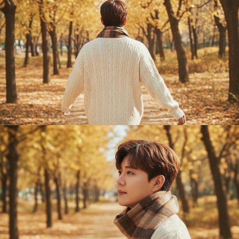 Behind-the-scenes cut of Jin Haesung