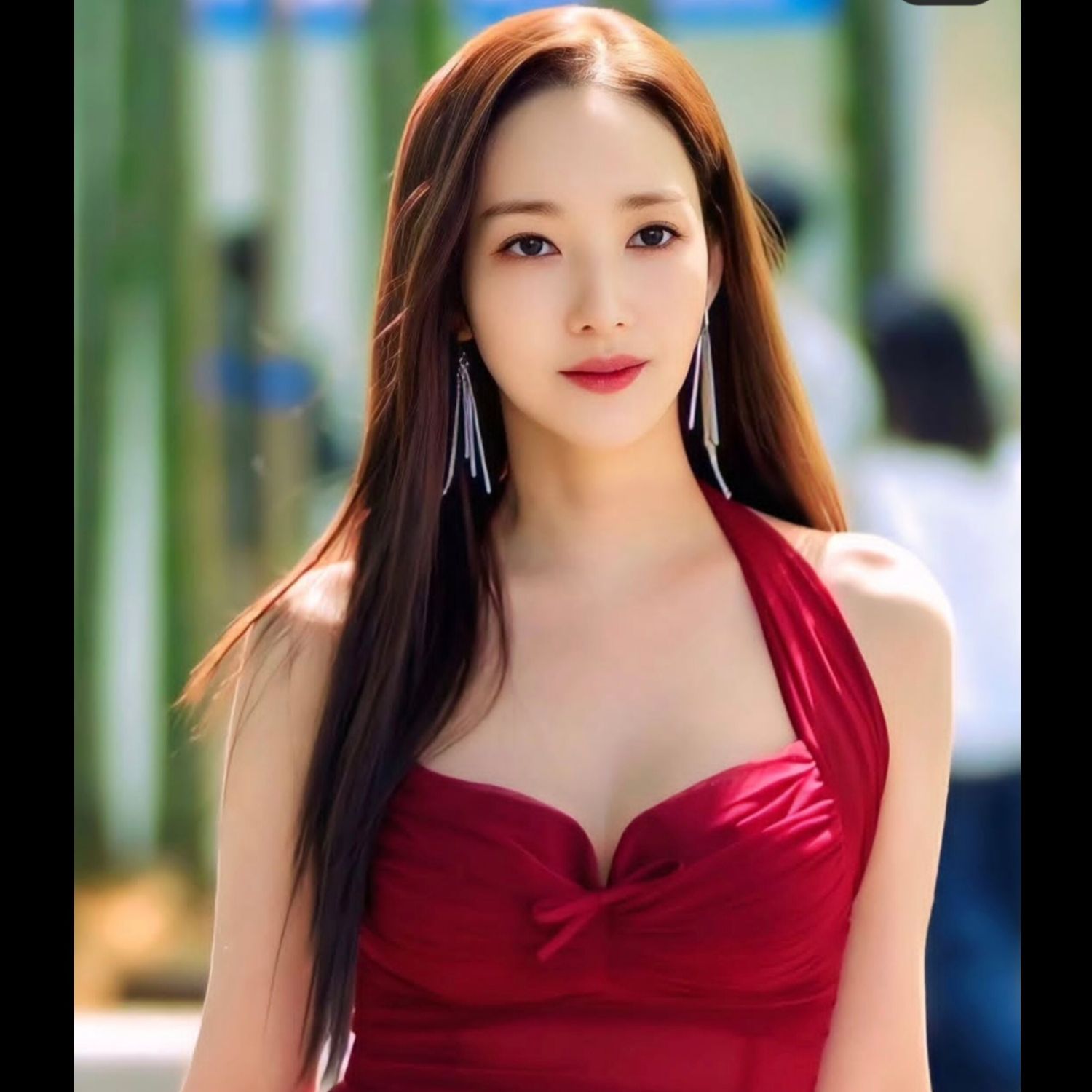 A moment captured by a fan of Park Minyoung