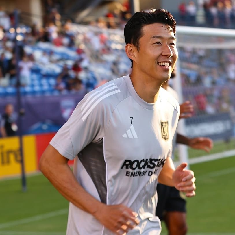 Behind-the-scenes cut of Son Heungmin