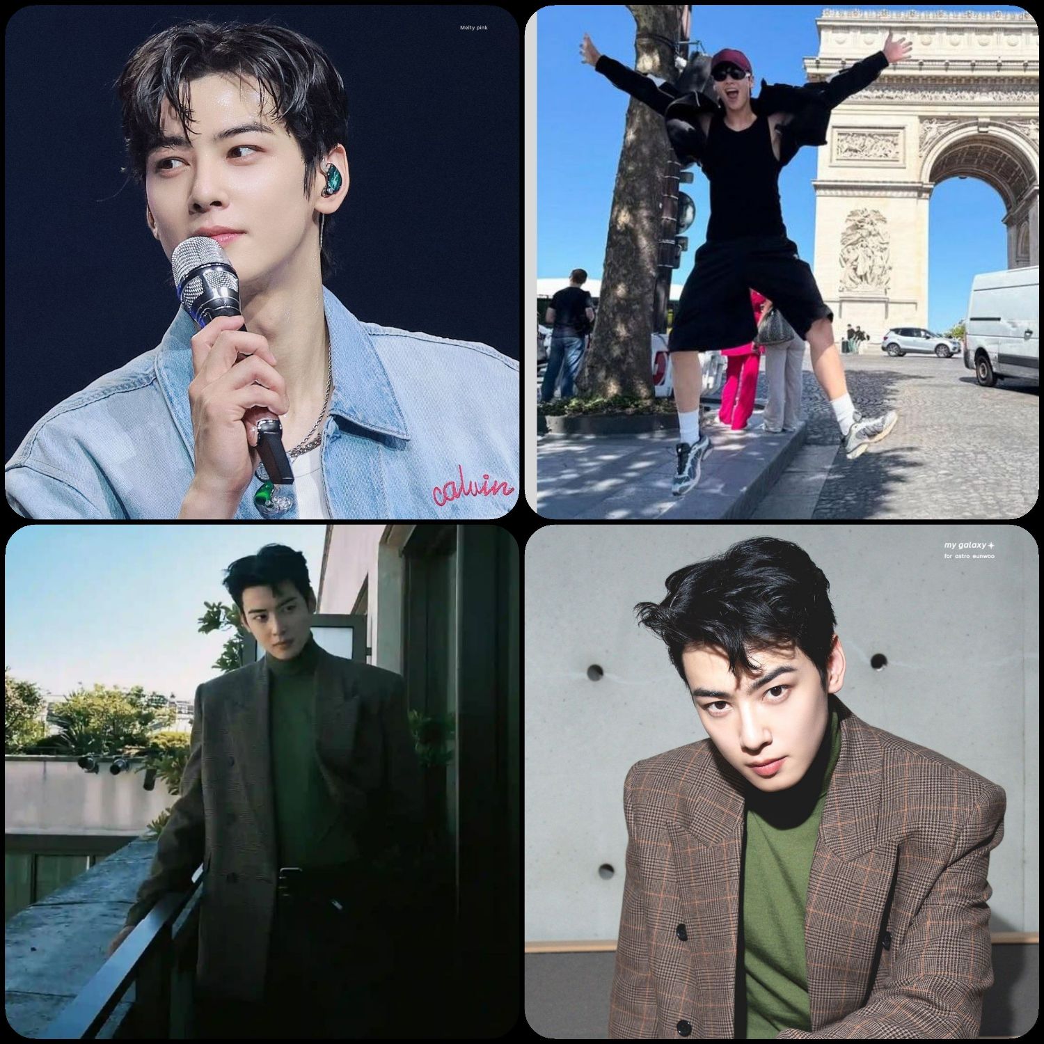 Recent activity shot of Cha Eunwoo