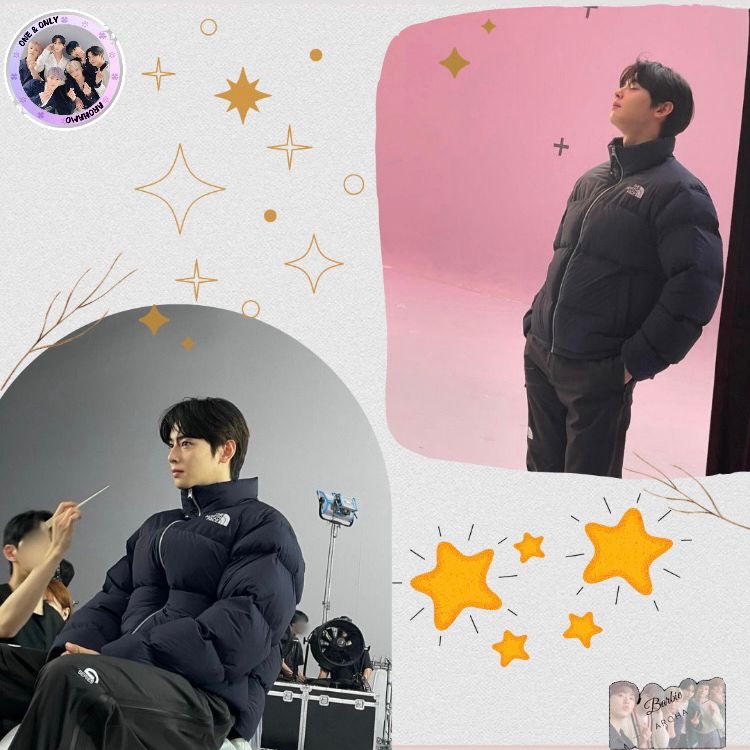 A moment captured by a fan of Cha Eunwoo