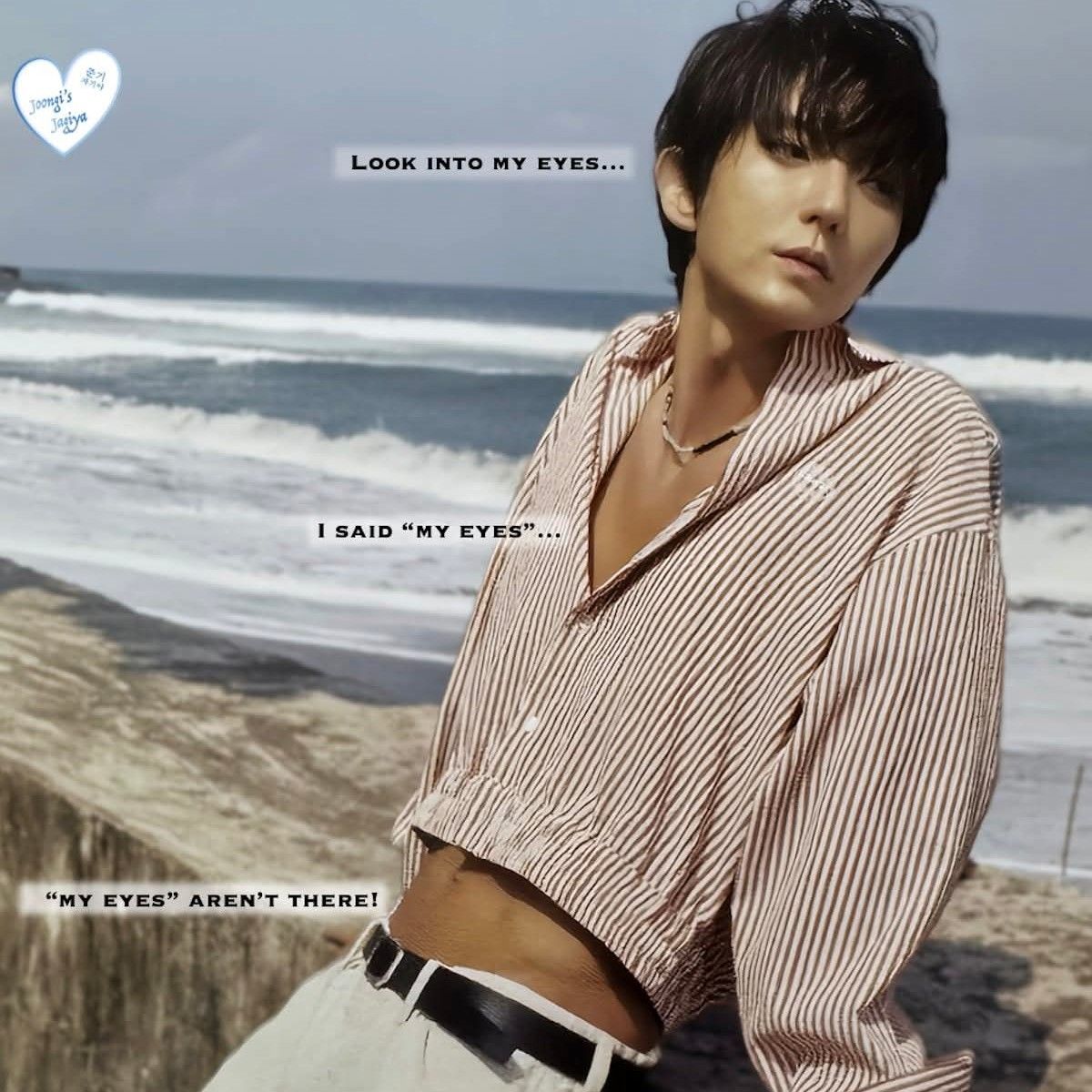 Behind-the-scenes cut of Lee Joongi