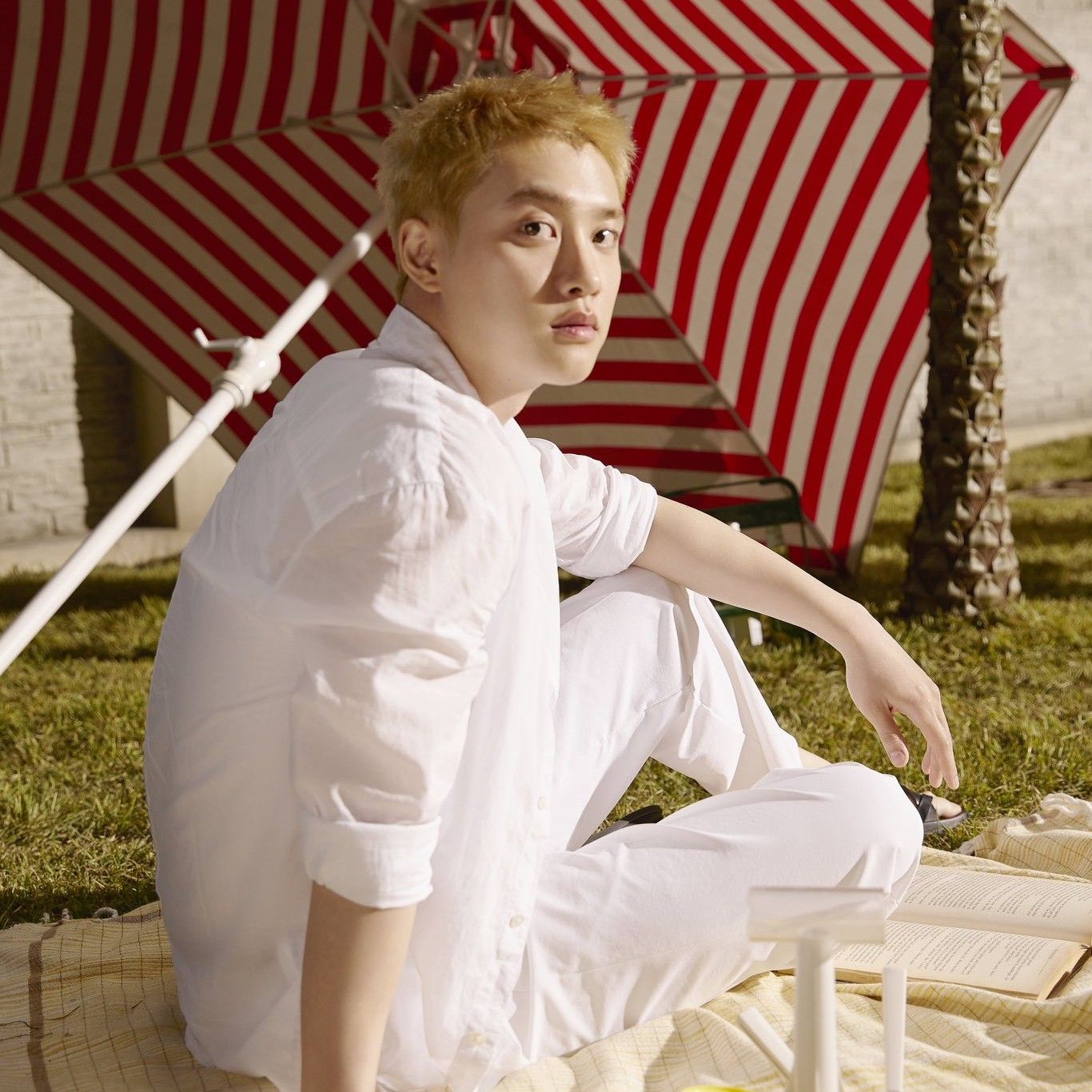 A moment captured by a fan of Doh Kyungsoo (D.O.)