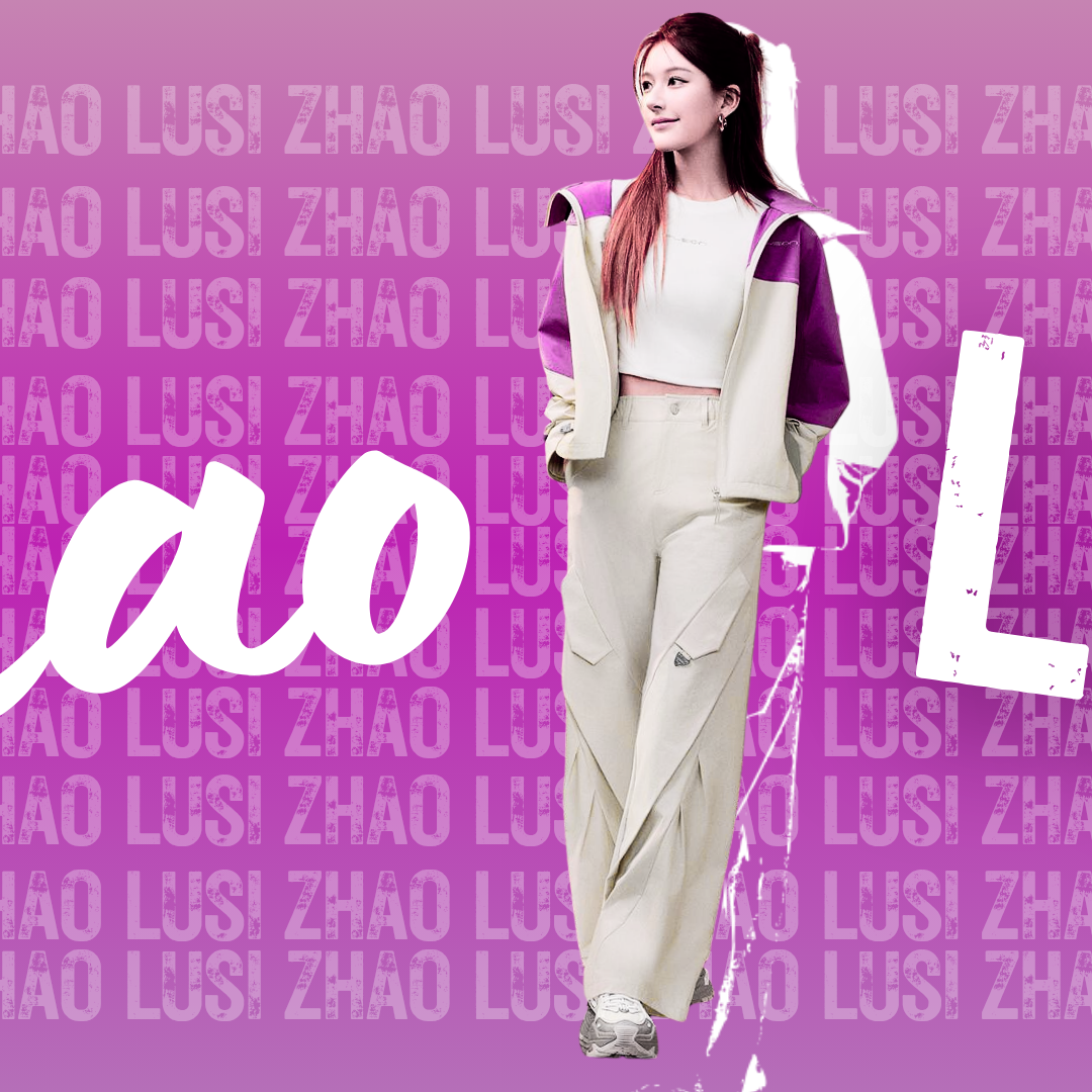 A moment captured by a fan of Zhao Lusi