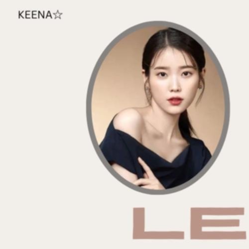Behind-the-scenes cut of IU