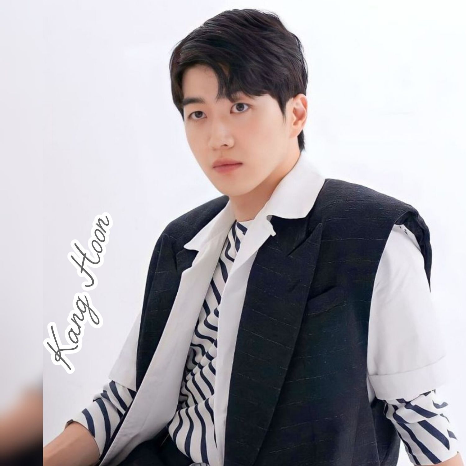 A moment captured by a fan of Kang Hoon