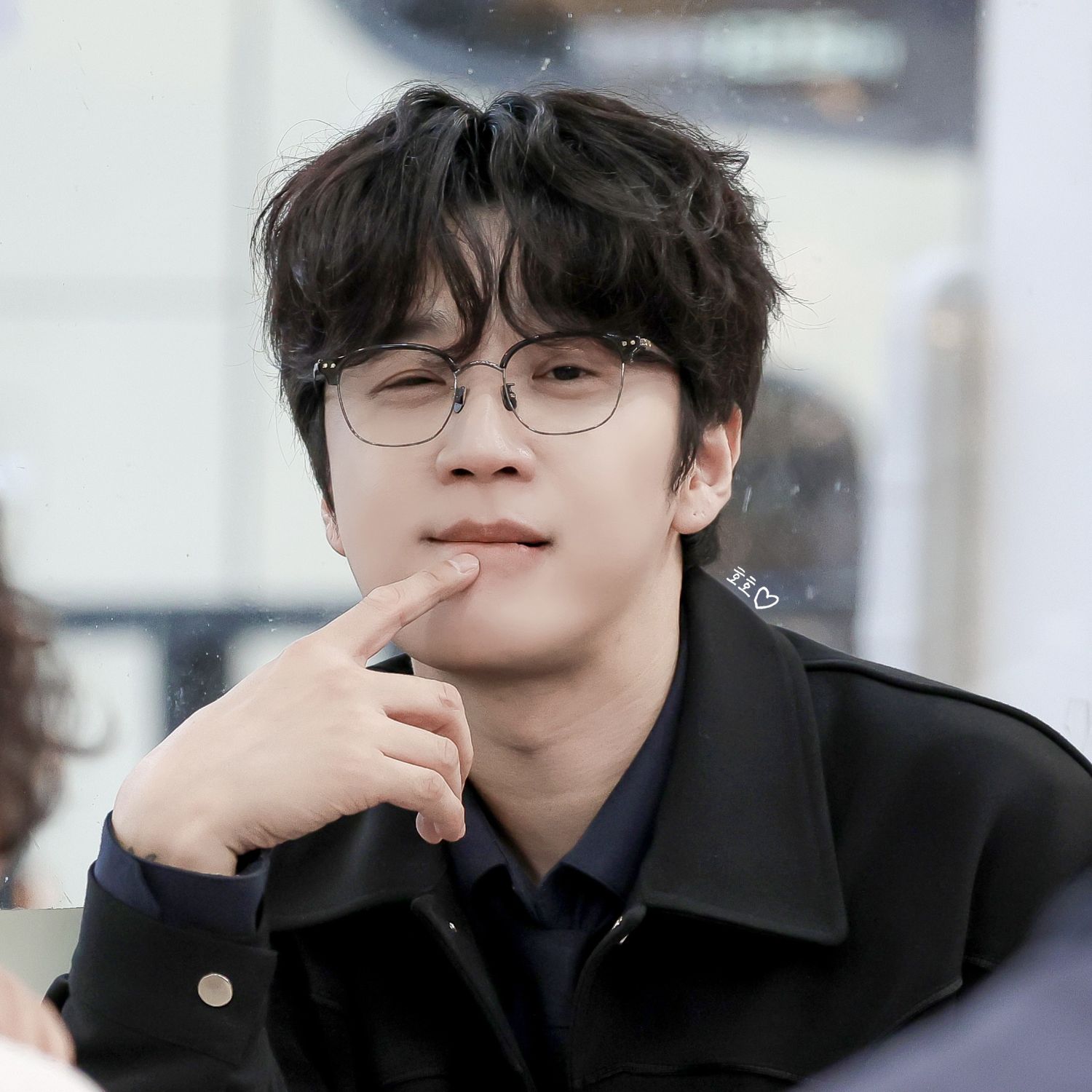 A moment captured by a fan of Park Jihoo (Mr. Trot 3)