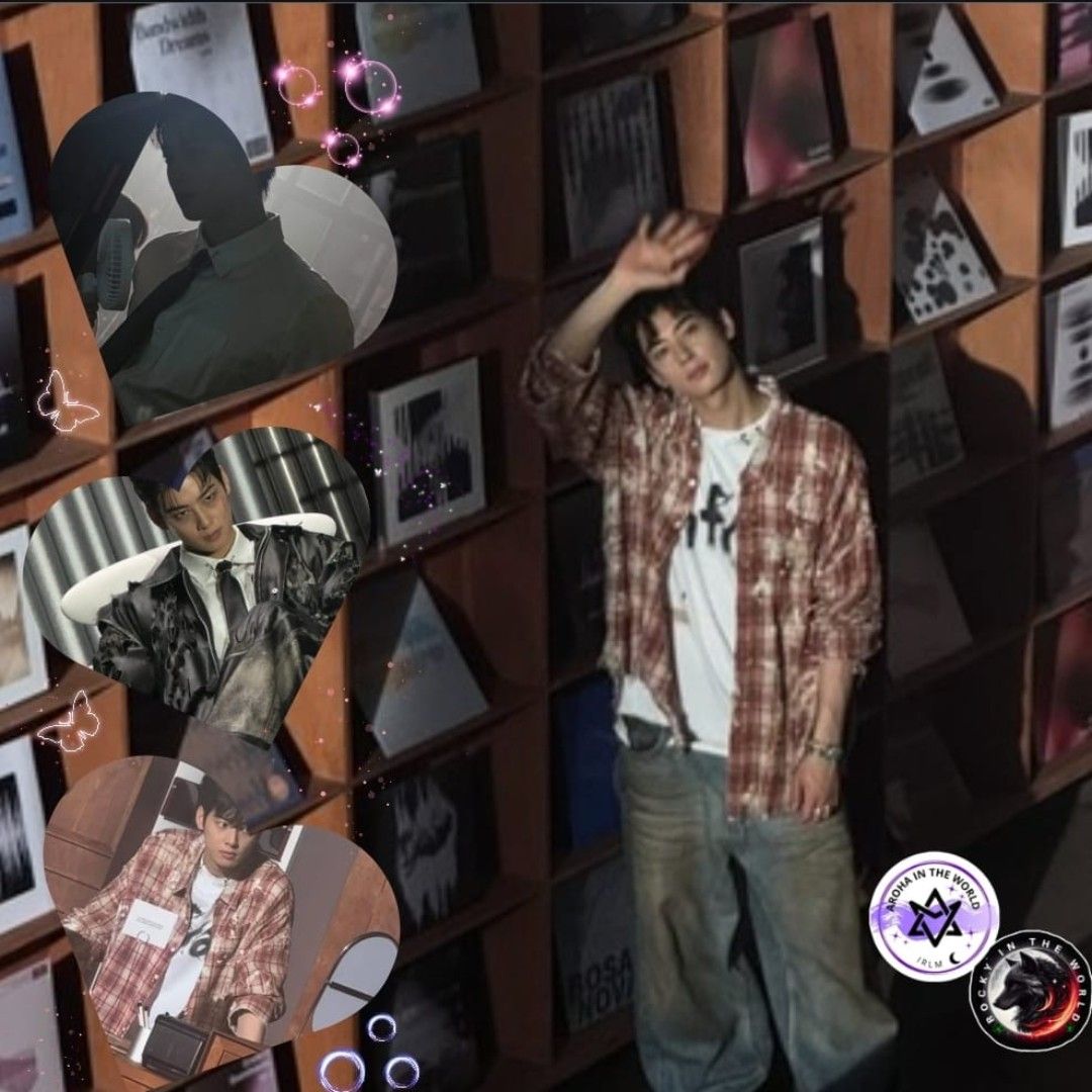 A moment captured by a fan of Cha Eunwoo