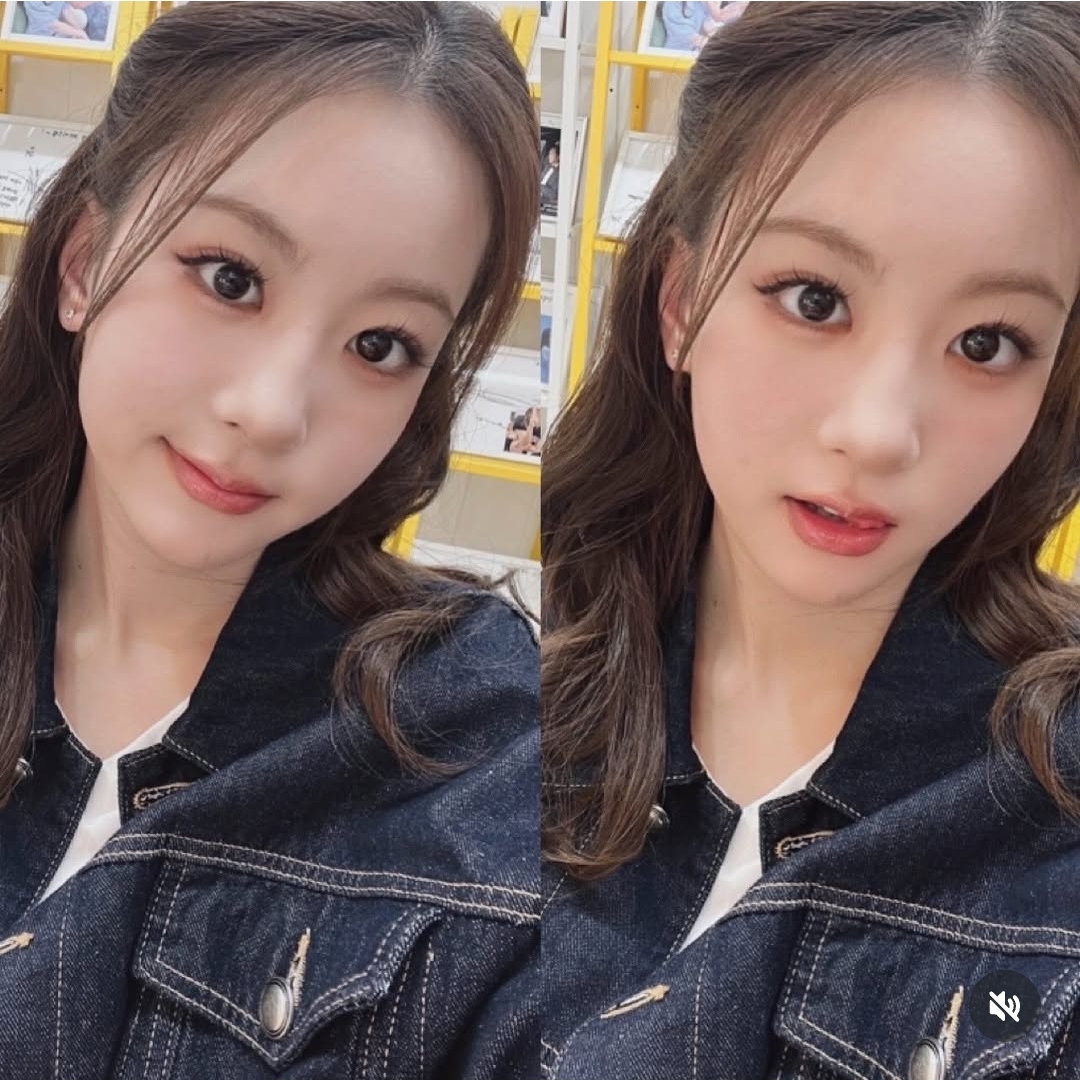 A moment captured by a fan of Oh Yujin