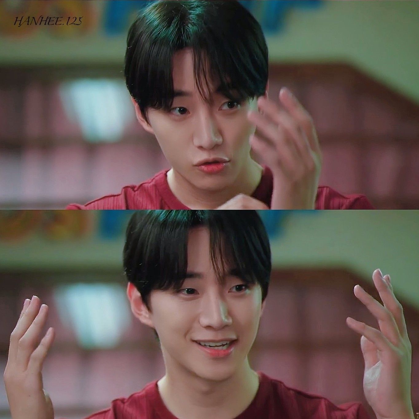 粉絲拍下的李俊昊瞬間