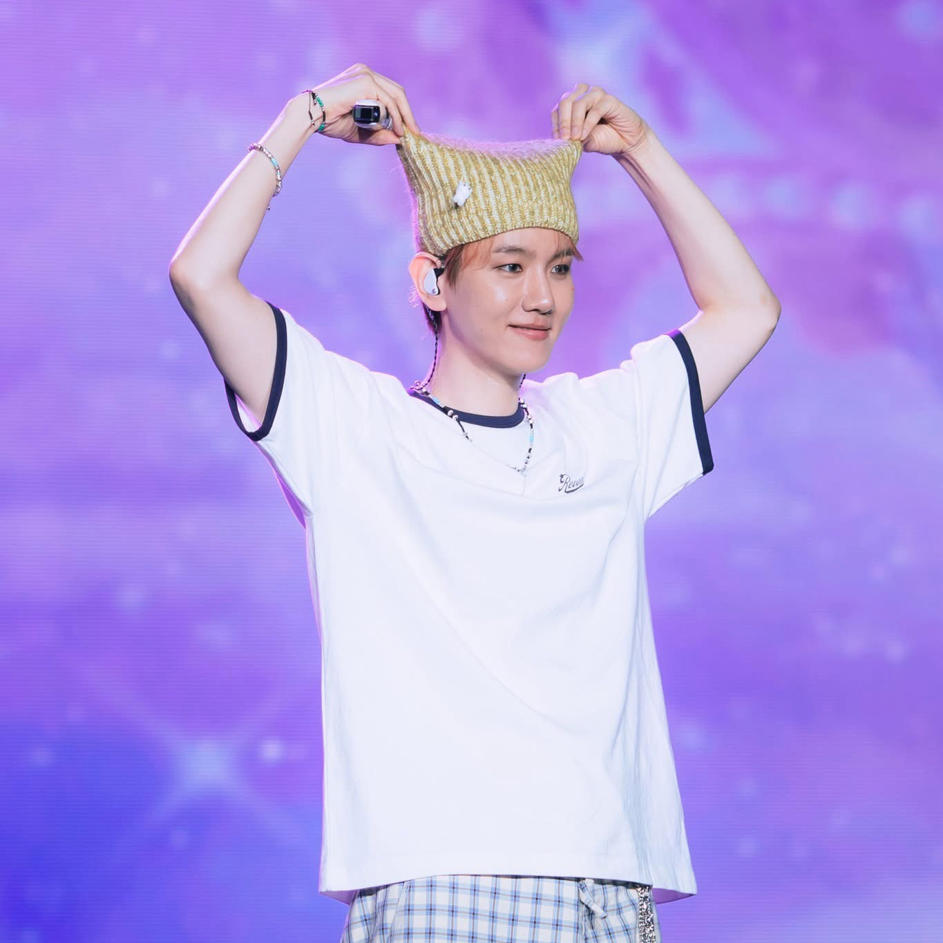 Recent activity shot of Baekhyun