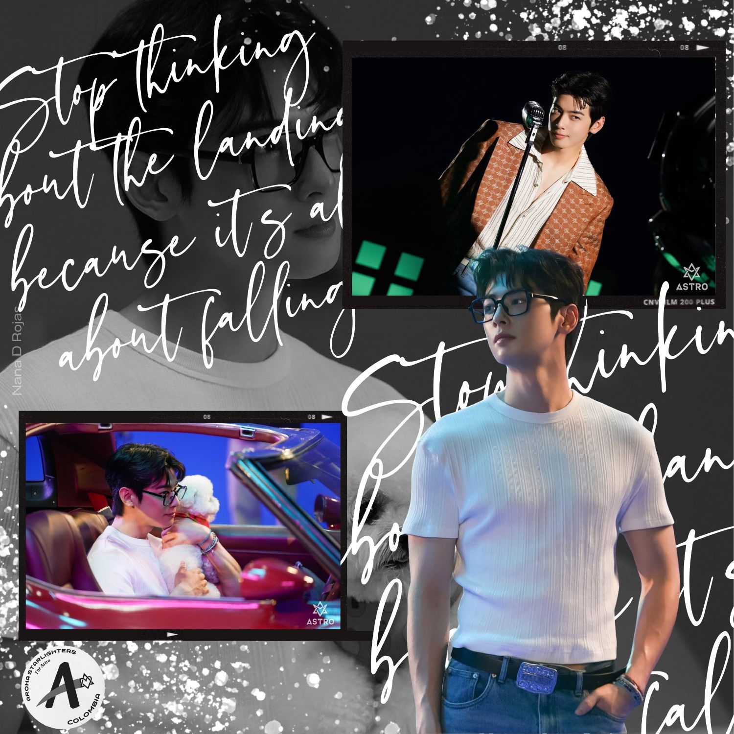 A moment captured by a fan of Cha Eunwoo