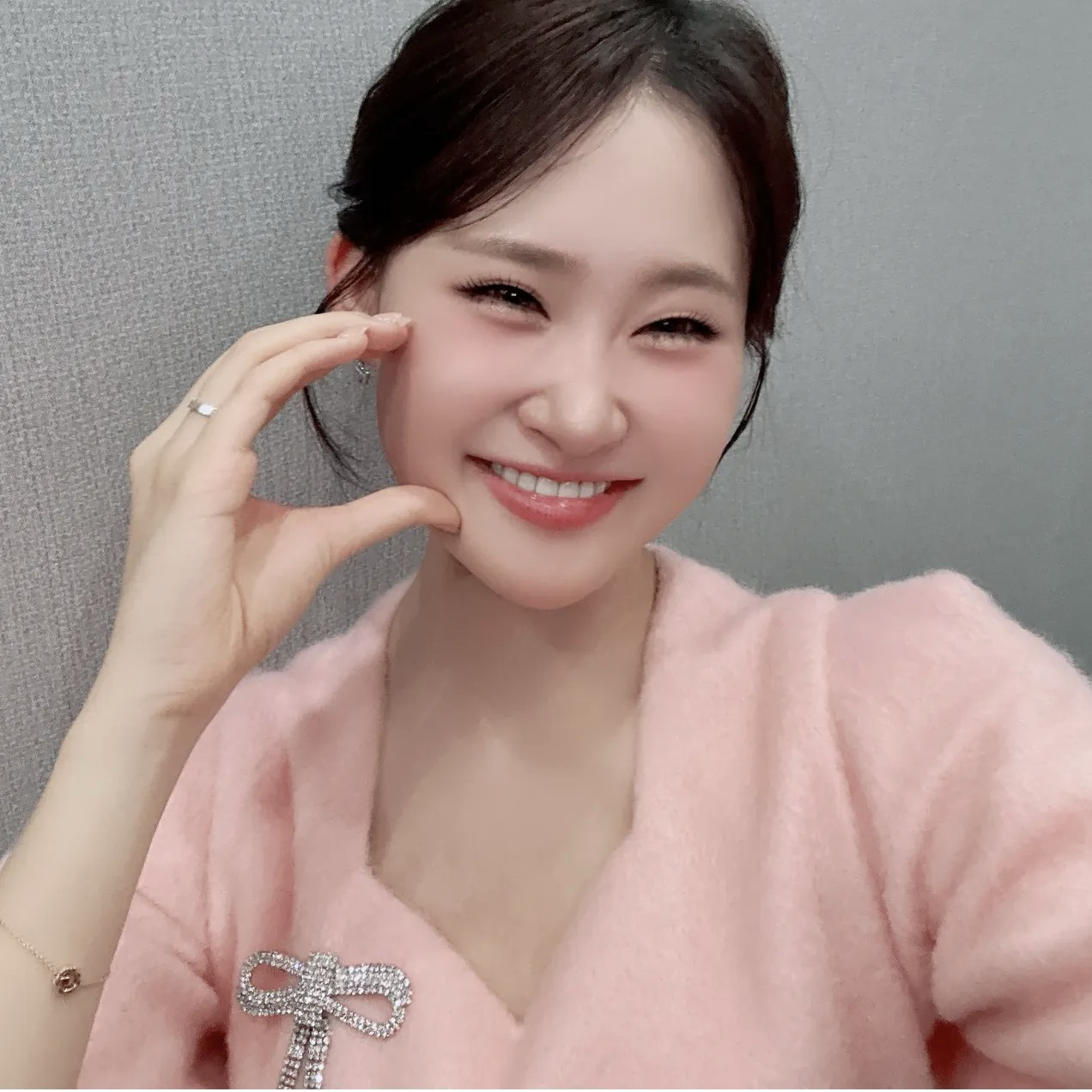 Momen yang diabadikan oleh penggemar Kim Dahyun