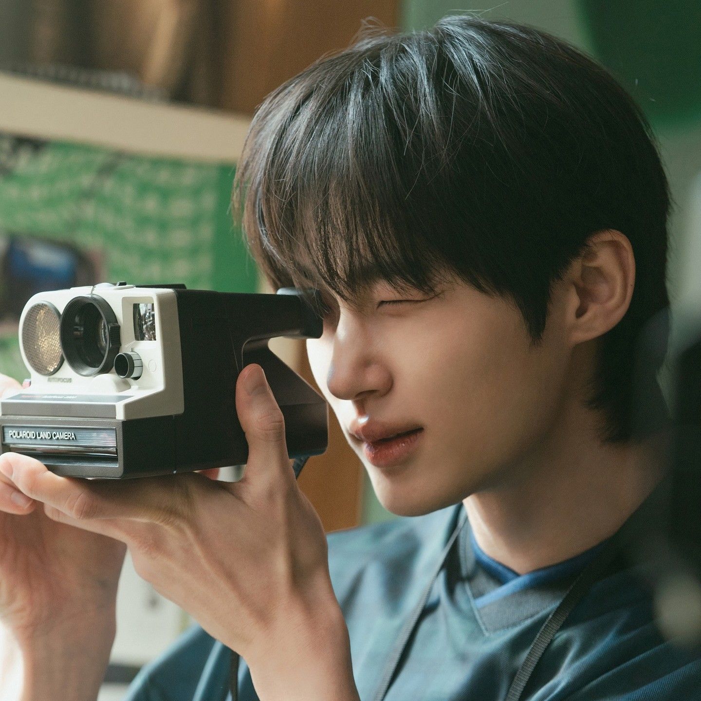 Recent activity shot of Byeon Wooseok