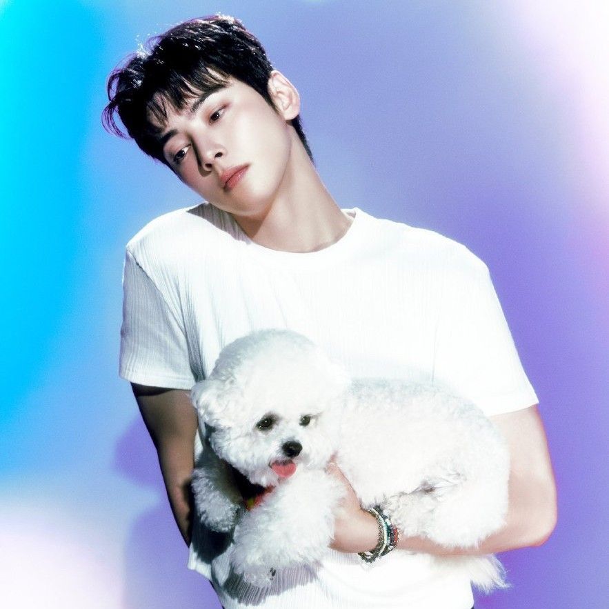 Recent activity shot of Cha Eunwoo