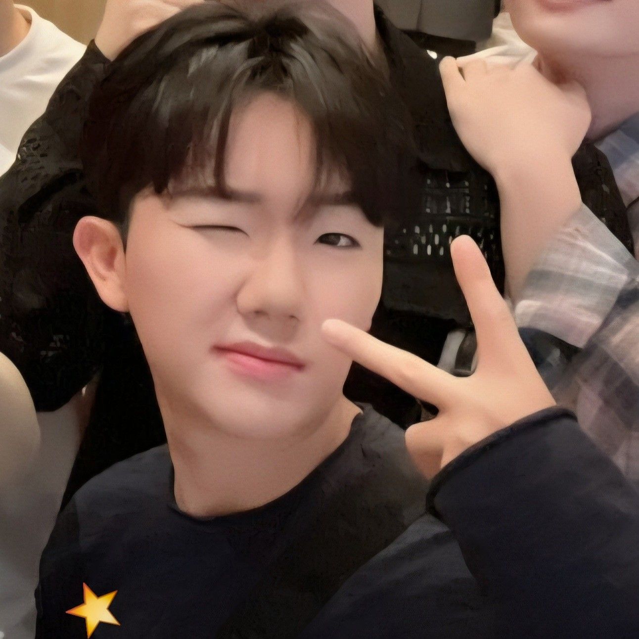 A moment captured by a fan of Nam Seungmin