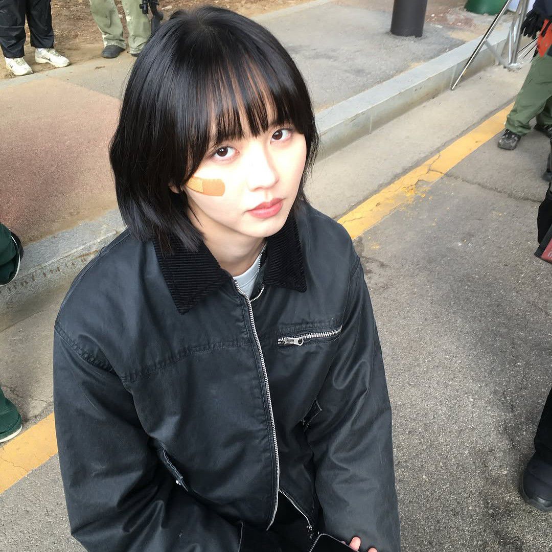 Behind-the-scenes cut of Kim Sohyun