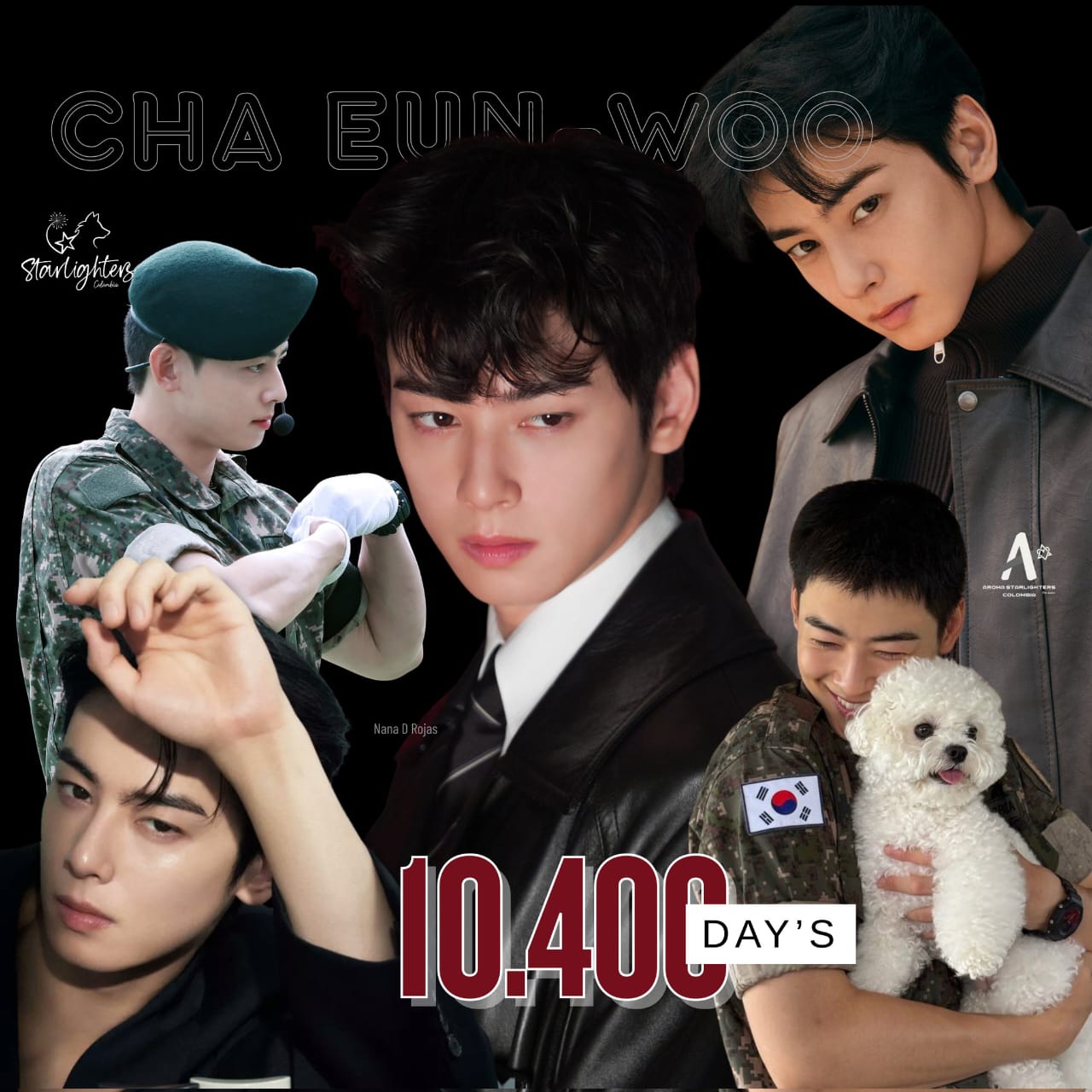 Behind-the-scenes cut of Cha Eunwoo