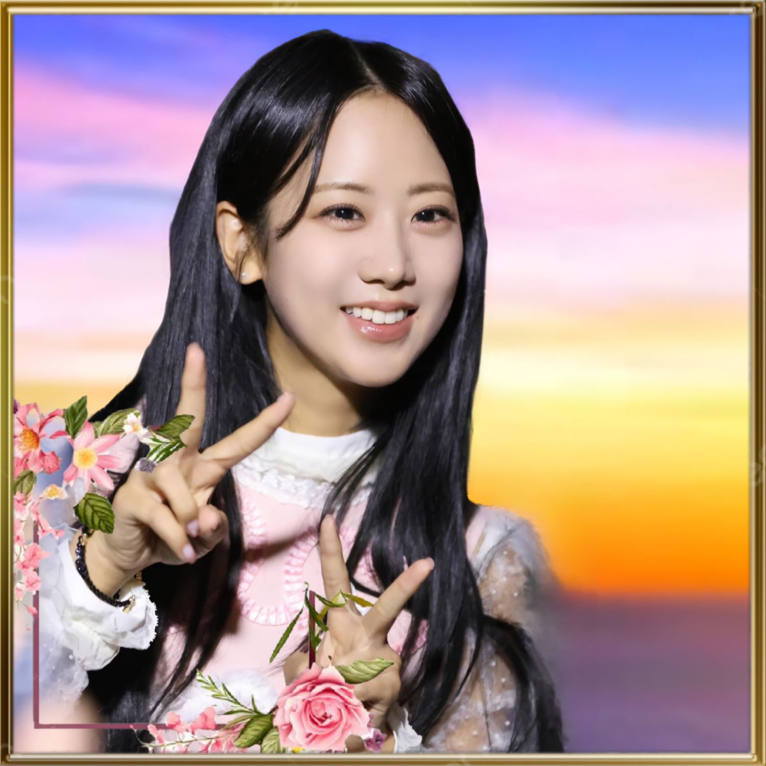 A moment captured by a fan of Kang Hyeyeon