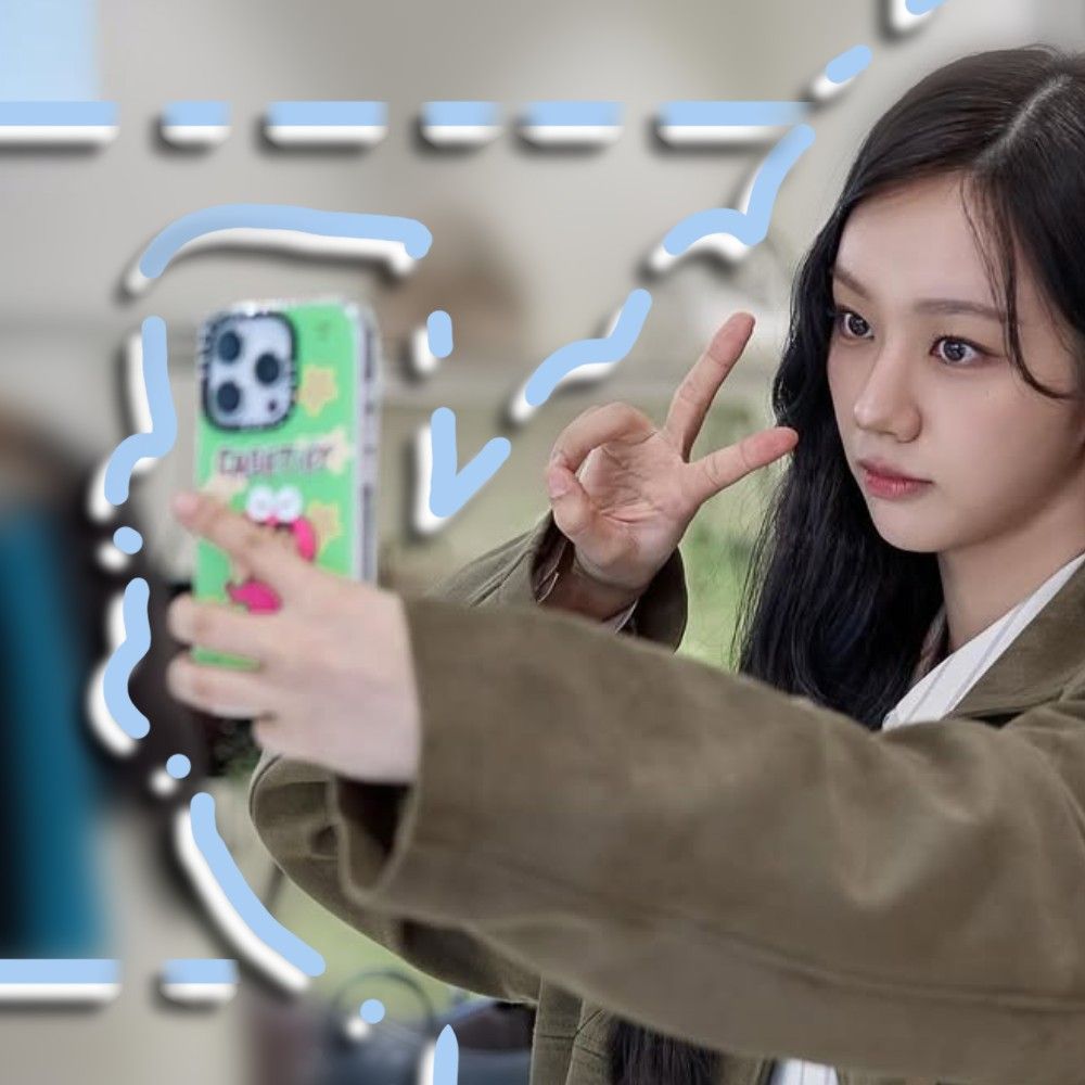 Behind-the-scenes cut of Hyeri