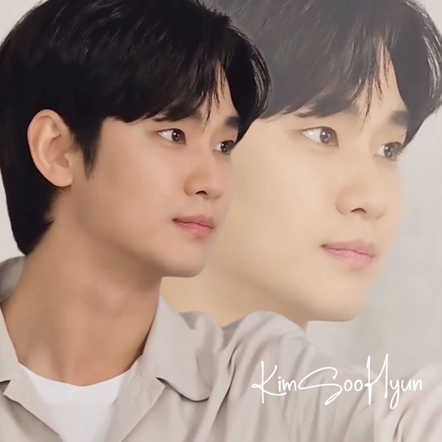 Behind-the-scenes cut of Kim Soohyun