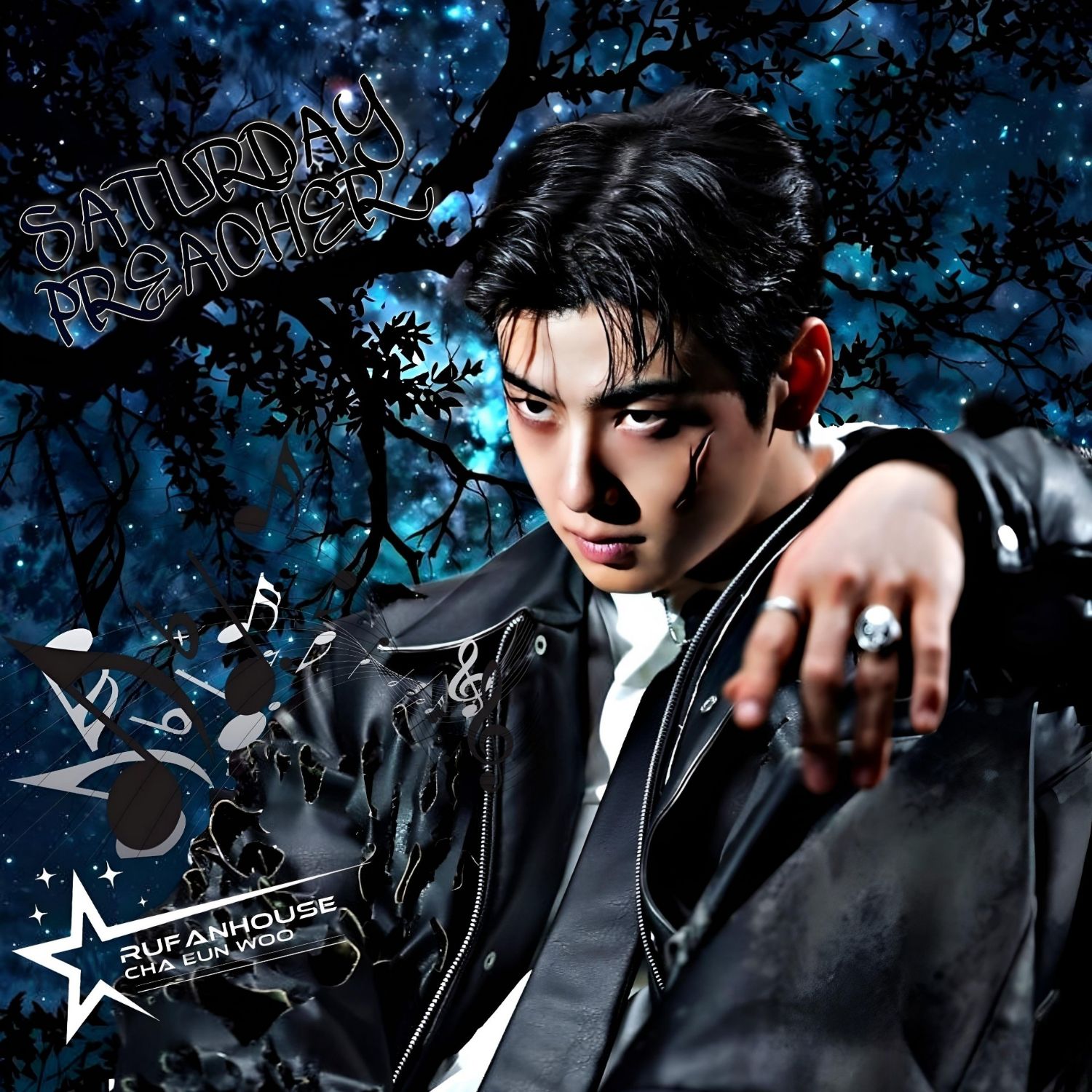 A moment captured by a fan of Cha Eunwoo