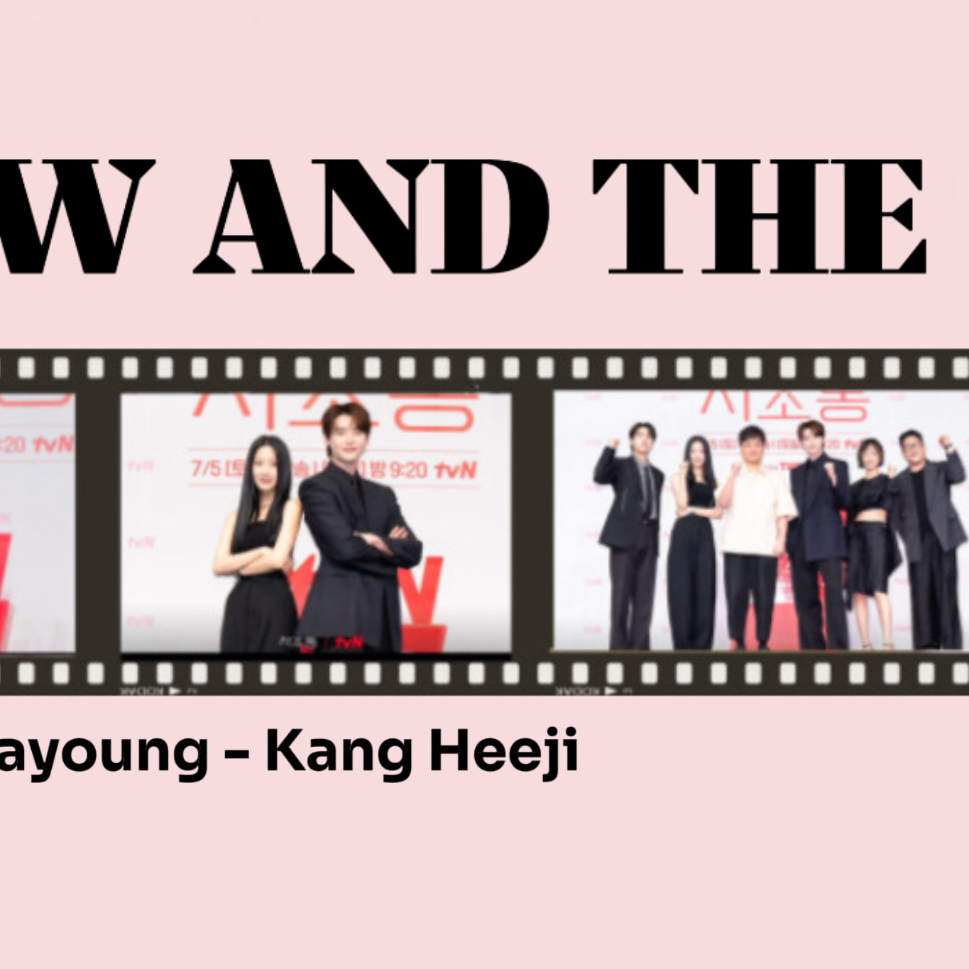 Behind-the-scenes cut of Mun Kayoung