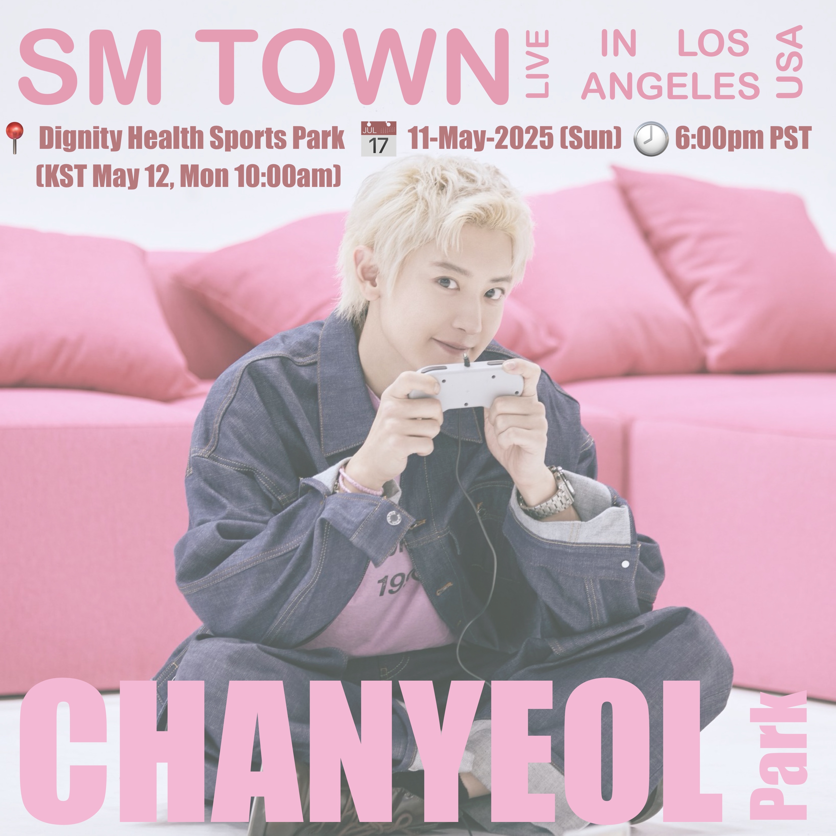 Recent activity shot of Chanyeol